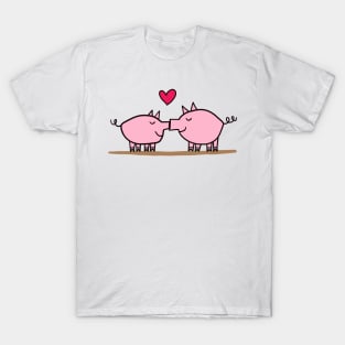 pig kiss T-Shirt